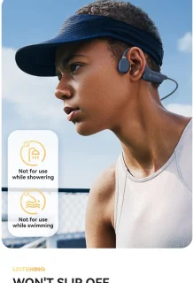 Sanag Bone Conduction Headphone Koptelefoon Zwart