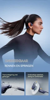 Sanag Draadloze Sportkoptelefoon - Blauw