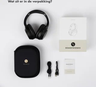 Selencia Urban Play Draadloze Koptelefoon Midnight Black