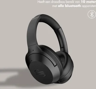 Selencia Urban Play Draadloze Koptelefoon Midnight Black