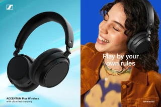 Sennheiser ACCENTUM Plus Wireless Over-ear Koptelefoon Zwart