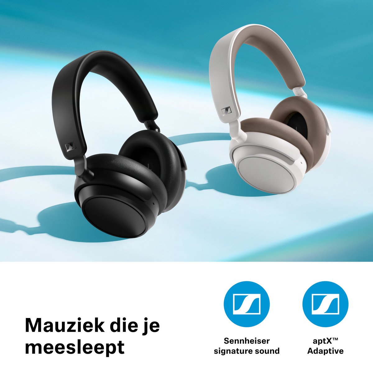 Sennheiser ACCENTUM Plus Wireless Over-ear Koptelefoon Zwart