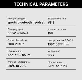 Wat vinden we goed aan de Sercano Draadloze Sportkoptelefoon