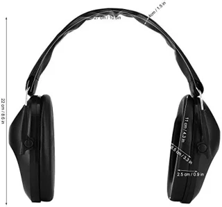 Shooting Earmuffs Hearing Protection Headphones (Black)