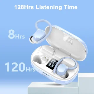 SnelShoppen - Bluetooth sporthoofdtelefoon draadloos met oorhaak