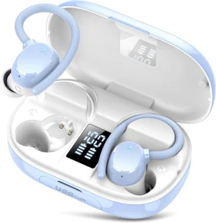 SnelShoppen - Bluetooth sporthoofdtelefoon draadloos met oorhaak