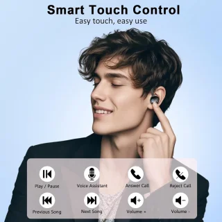 SnelShoppen Draadloze Bluetooth Hoofdtelefoon Sport