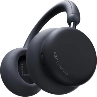 SnelShoppen draadloze over-ear bluetooth hoofdtelefoon donkergrijs