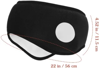 SnelShoppen - Geluiddichte Oorbeschermers Hoofdband Noise Cancelling Hoofdtelefoon voor Volwassenen - Ruisonderdrukking Buitenstof 95% Katoen - Ideaal