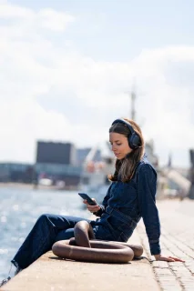 Sony WH-1000XM4 Draadloze Over-Ear Koptelefoon Blauw