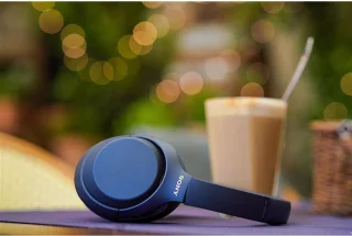 Sony WH-1000XM4 Draadloze Over-Ear Koptelefoon Blauw