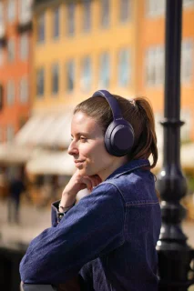 Sony WH-1000XM4 Draadloze Over-Ear Koptelefoon Blauw