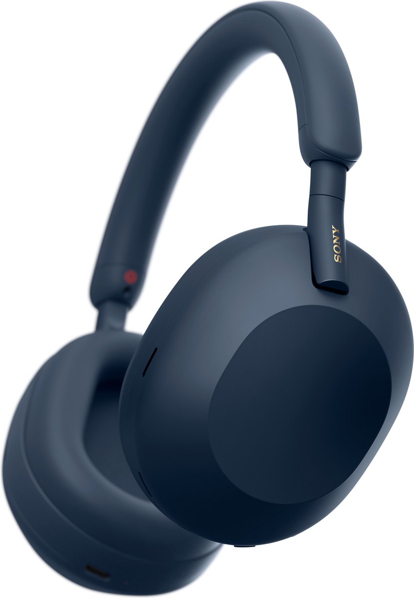 Sony WH-1000XM5 Draadloze Koptelefoon Blauw