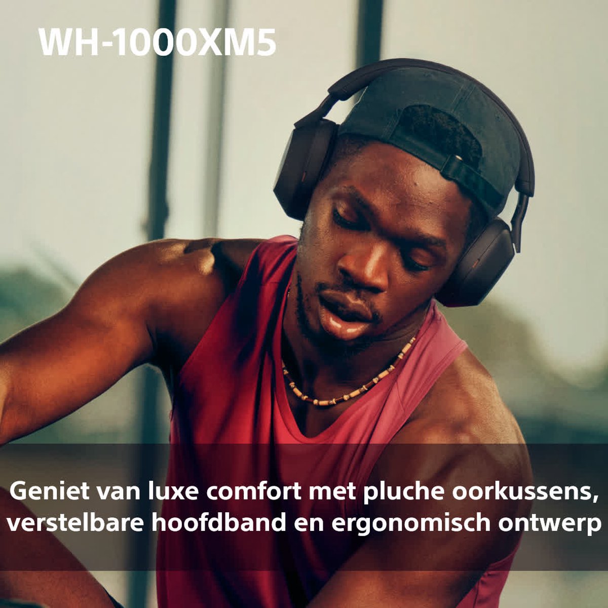 Sony WH-1000XM5 Draadloze Koptelefoon Blauw