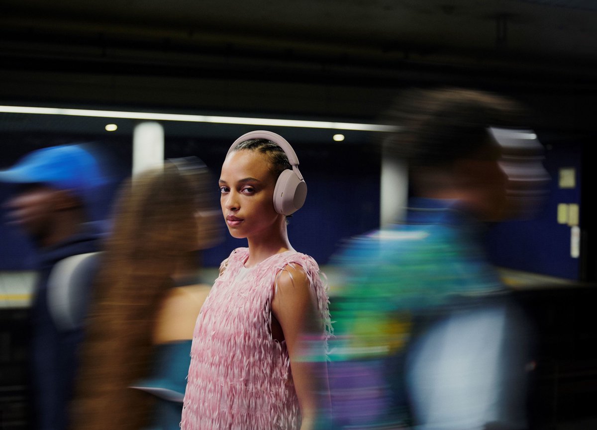 Sony WH-1000XM5 Draadloze Koptelefoon Smoky Pink
