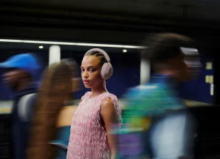 Sony WH-1000XM5 Draadloze Koptelefoon Smoky Pink