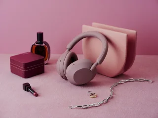 Sony WH-1000XM5 Draadloze Koptelefoon Smoky Pink