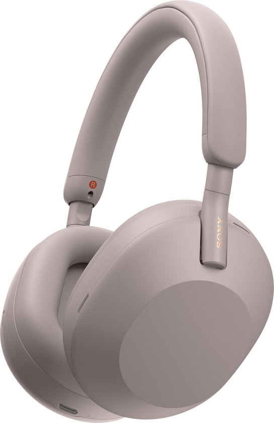 Sony WH-1000XM5 Draadloze Koptelefoon Smoky Pink