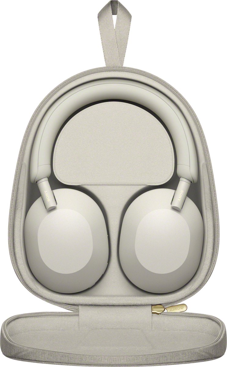 Sony WH-1000XM5 Draadloze Koptelefoon Zilver