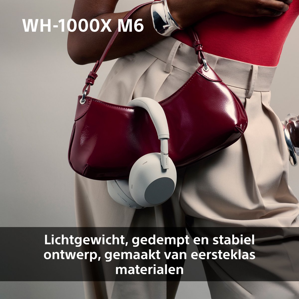 Sony WH-1000XM6 Draadloze Koptelefoon Blauw