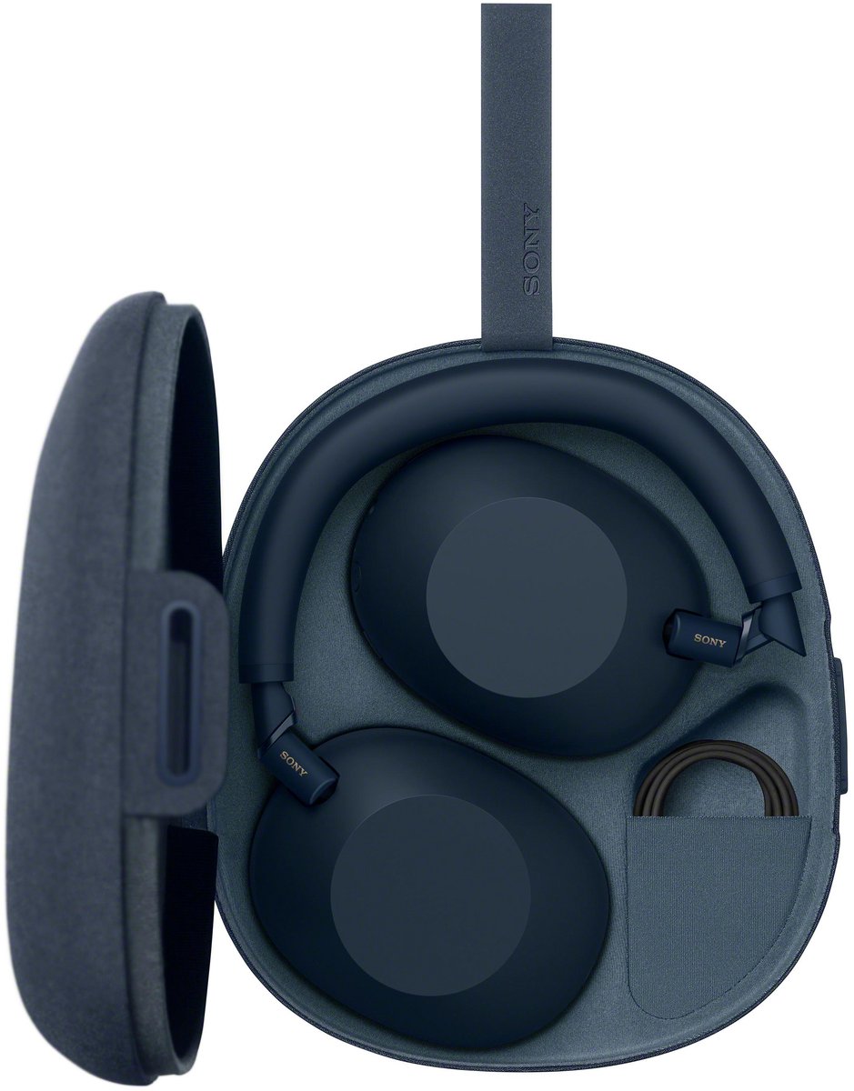 Sony WH-1000XM6 Draadloze Koptelefoon Blauw