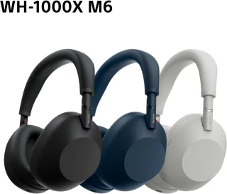 Sony WH-1000XM6 Draadloze Koptelefoon Zilver