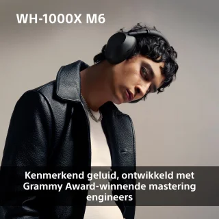 Sony WH-1000XM6 Draadloze Koptelefoon Zilver
