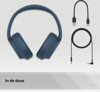 Sony WH-CH720N Draadloze Over-ear Koptelefoon Blauw