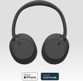 Sony WH-CH720N Draadloze Over-Ear Koptelefoon Zwart