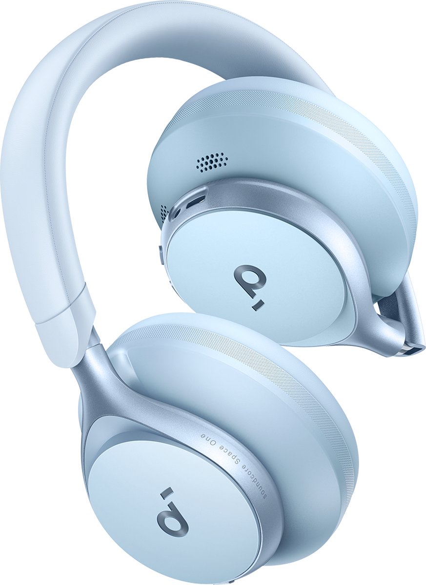soundcore by Anker Space One Draadloze Over-ear Koptelefoon Blauw