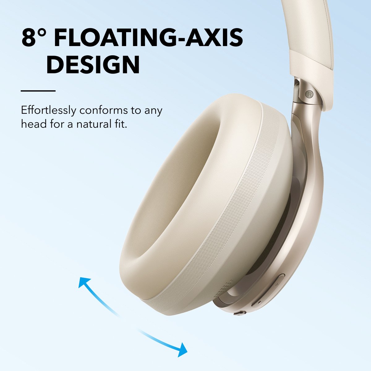 soundcore by Anker Space One Draadloze Over-ear Koptelefoon Wit
