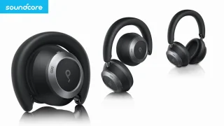 soundcore by Anker Space One Pro Draadloze Over-ear Koptelefoon Zwart
