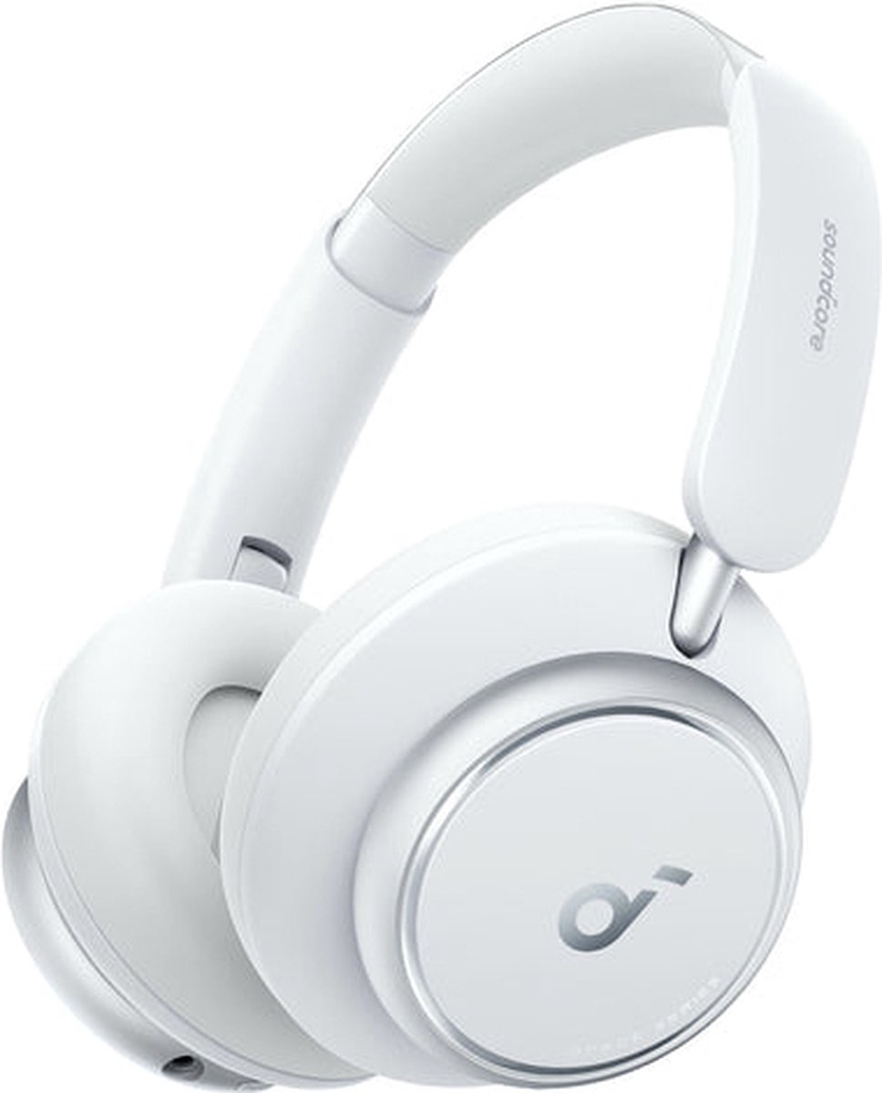 De soundcore by Anker Space Q45 Draadloze Over-ear Koptelefoon Wit in één oogopslag