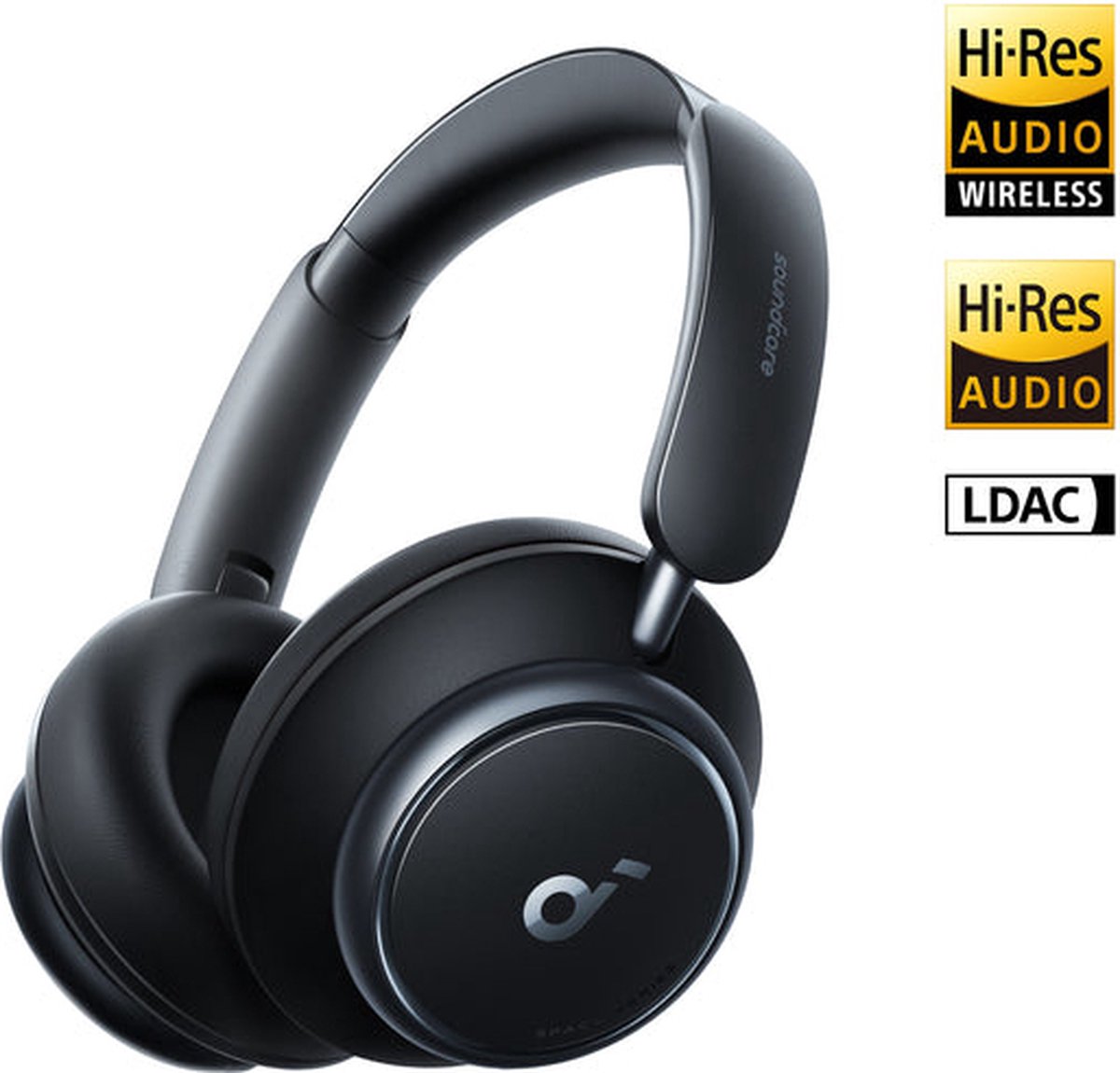 soundcore by Anker Space Q45 Draadloze Over-ear Koptelefoon Zwart