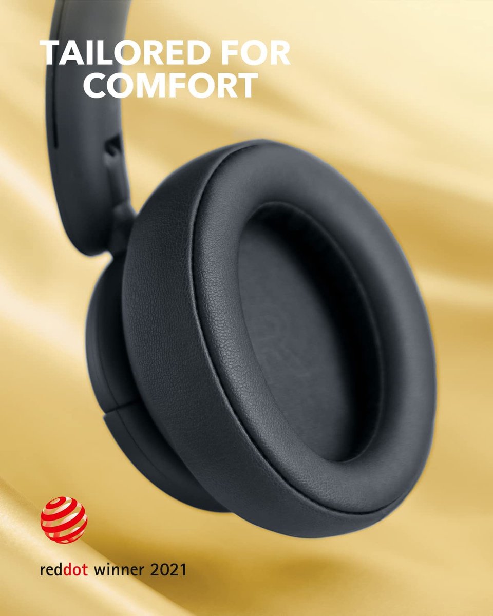 Wat vinden we goed aan de Soundcore Q35 Koptelefoon Zwart