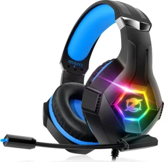 StayPowered Gaming Headset Zwart