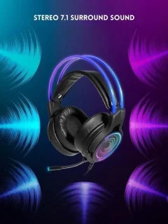 StayPowered Gaming Headset Zwart voor PC en PS4