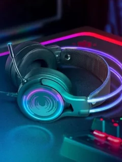 StayPowered Gaming Headset Zwart voor PC en PS4