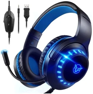 StayPowered Gaming Headset Zwart/Blauw