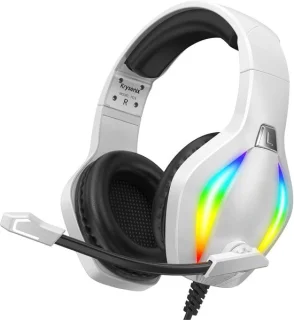 StayPowered RGB gaming headset zwart/wit