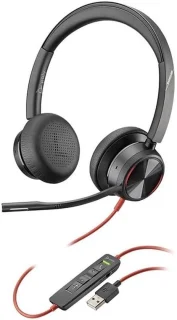 Stereo headset met USB-A en flexibele microfoon