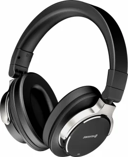 Swissten Jumbo Bluetooth Over-ear Koptelefoon Zwart