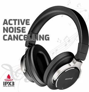 Swissten Jumbo Bluetooth Over-ear Koptelefoon Zwart