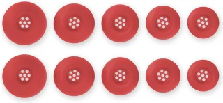 Teufel AIRY TWS 2 In-Ear Oordopjes Ruby Red