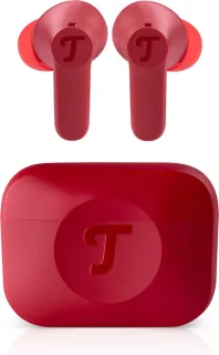 Teufel AIRY TWS 2 In-Ear Oordopjes Ruby Red
