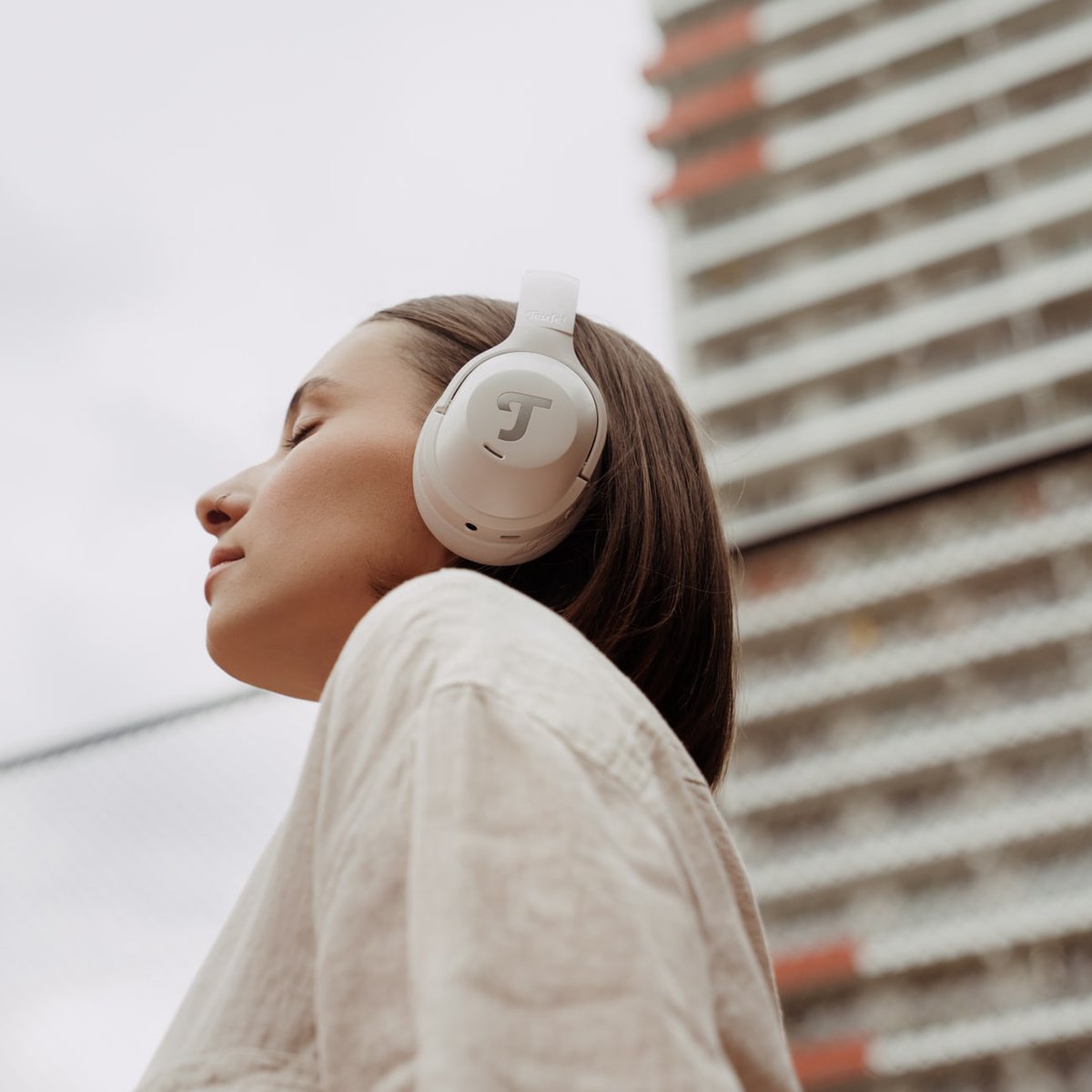 Teufel REAL BLUE NC 3 Over-Ear Koptelefoon Pearl White