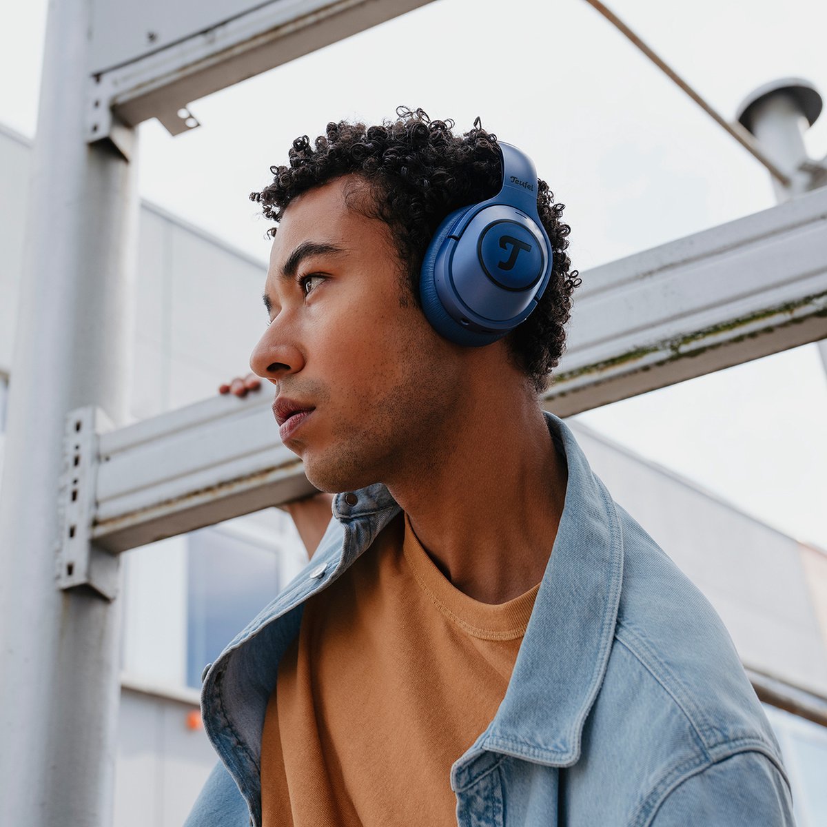 Teufel REAL BLUE NC Over-ear Bluetooth Koptelefoon Steel Blue