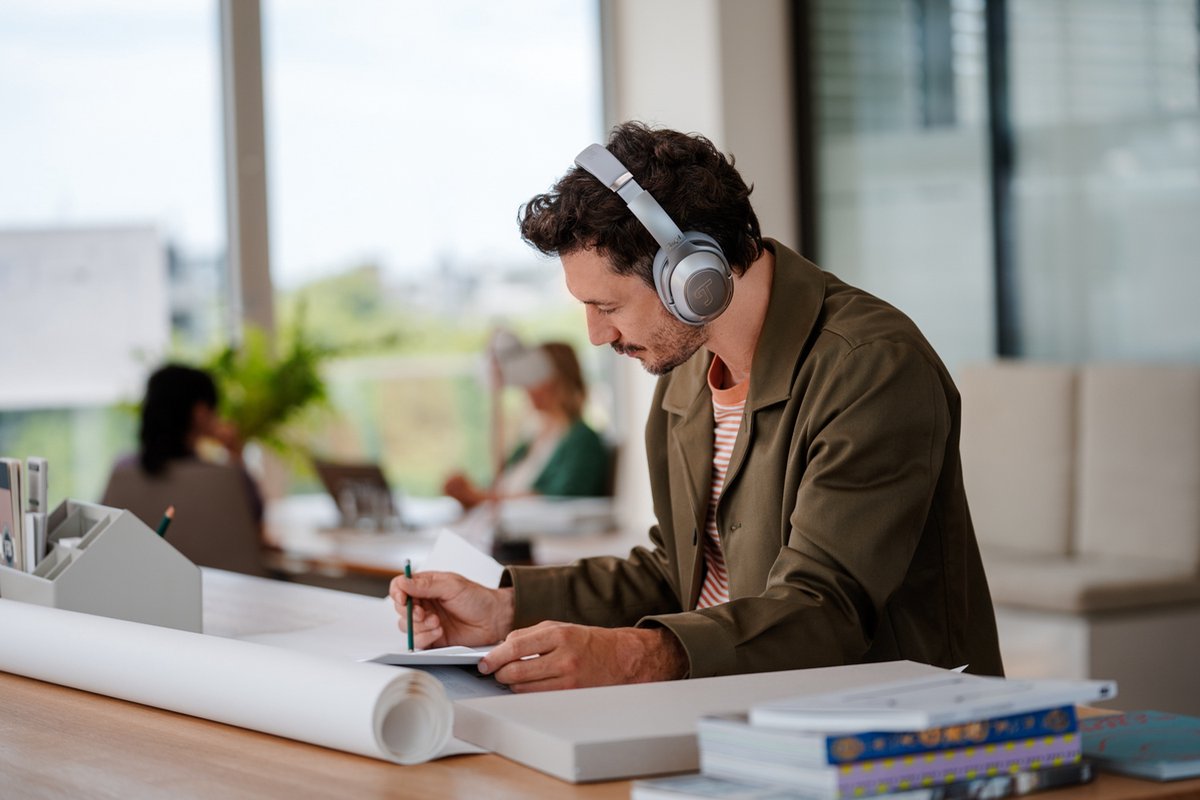 Teufel REAL BLUE PRO over-ear koptelefoon titanium grey