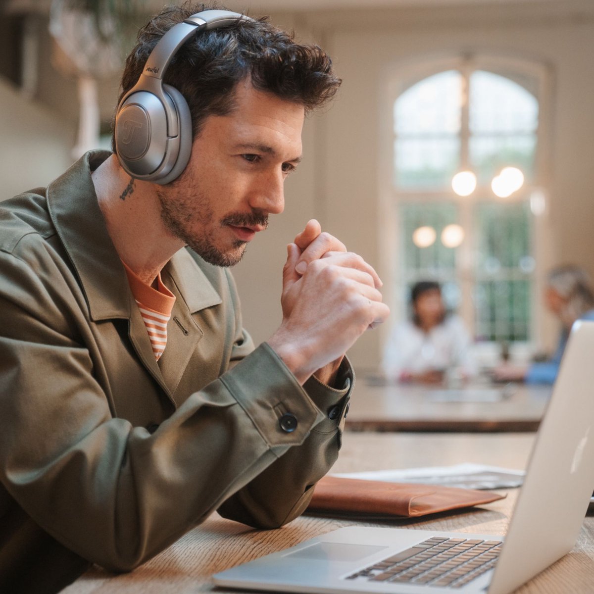 Teufel REAL BLUE PRO over-ear koptelefoon titanium grey