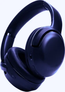 Thuys Draadloze Over-Ear Koptelefoon Zwart